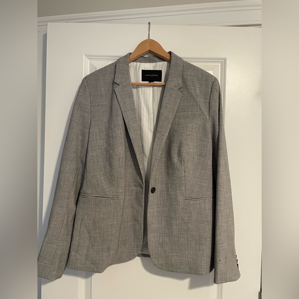 Banana Republic Gray Blazer (suit jacket)